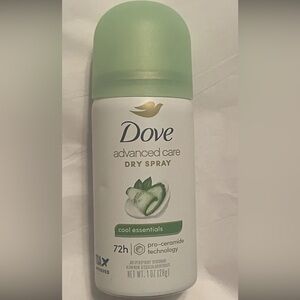 6 PACK Lot Dove Dry Spray Go Fresh Travel Deodorant Cool Essentials 1 oz